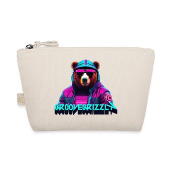 Groovegrizzly - Organic Pouch - nature - Front