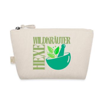 Mystisches Kräuter Design Wildkräuter Hexe - Bio-Täschchen - Natur - Vorne