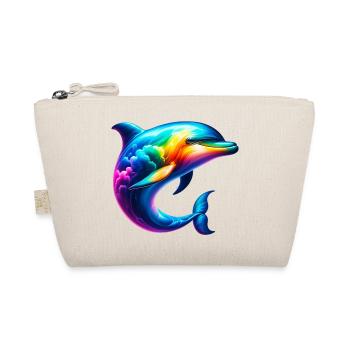 Dolphin - Organic Pouch - nature - Front