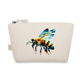 Polygonal Bee - Organic Pouch - nature - Front