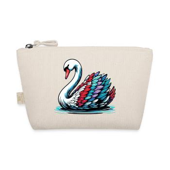 Schwan - Bio-Täschchen - Natur - Vorne