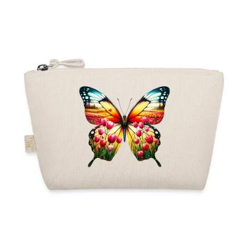 Butterfly tulips tulip Holland - Organic Pouch - nature - Front