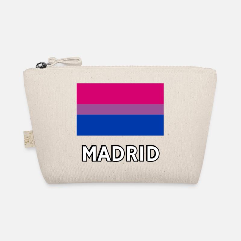 Drapeau de la Bi Pride Madrid Trousse biologique
