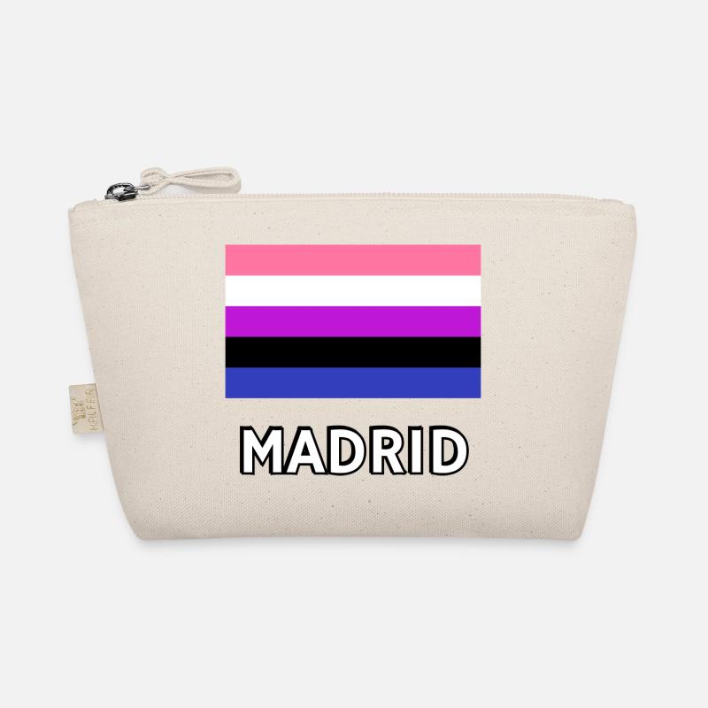 Genderfluid Pride Flag Madrid Organic Pouch