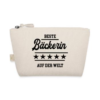 Bäckerin Bäcker Frau Baeckerin Konditorin Chefin - Bio-Täschchen - Natur - Vorne