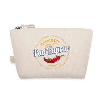 Pad Kaprao Chili Retro Streetfood Vintage Thailand - Bio-Täschchen - Natur - Vorne