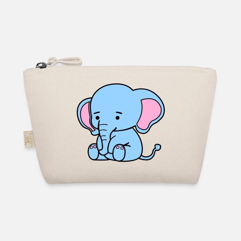 cute elephant Bio-Täschchen