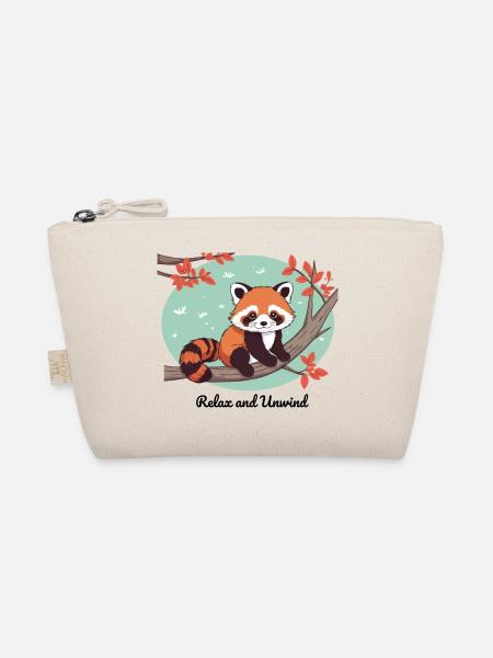 Se détendre et se détendre – Red Panda - Trousse biologique - nature