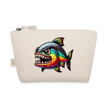 Piranha - Bio-Täschchen - Natur - Vorne