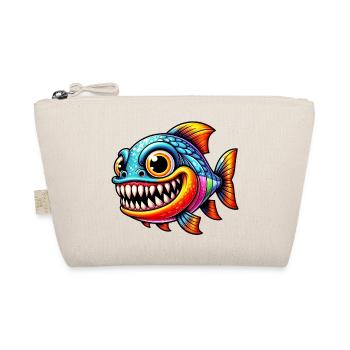 Piranha - Bio-Täschchen - Natur - Vorne
