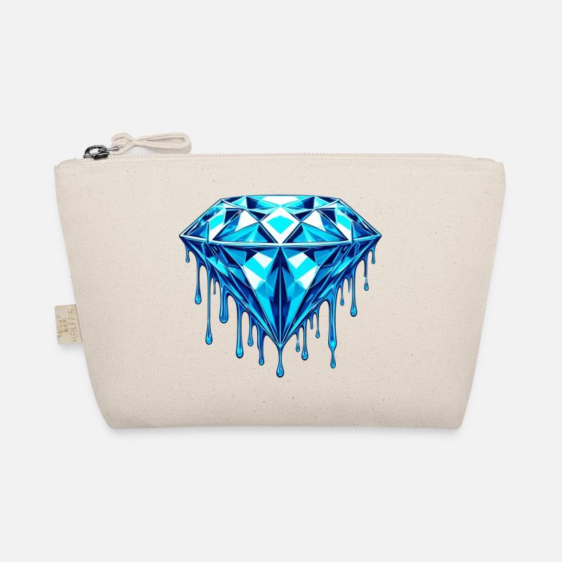 Diamant - Bio-Täschchen - Natur