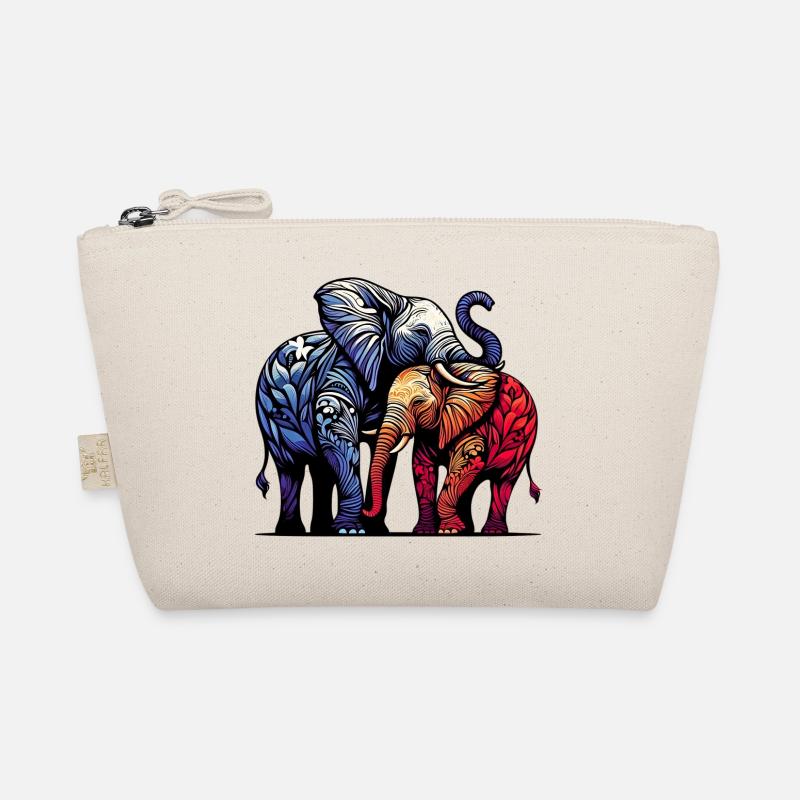 Elephants Organic Pouch