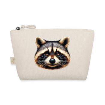Raccoon - Organic Pouch - nature - Front