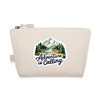 Adventure Is Calling Illustration Design - Organic Pouch - nature - Front