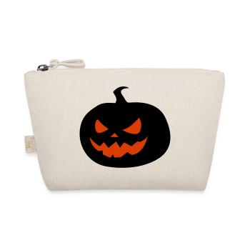 Citrouille effrayante Halloween - Trousse biologique - nature - Devant