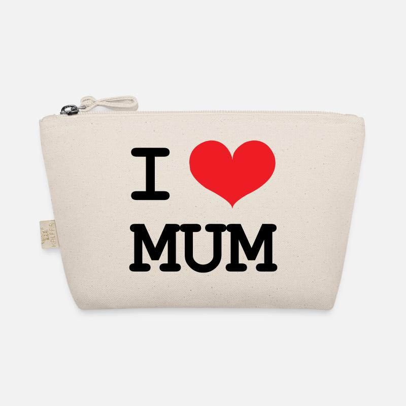 Ich liebe meine Mutter - Muttertag Bio-Täschchen