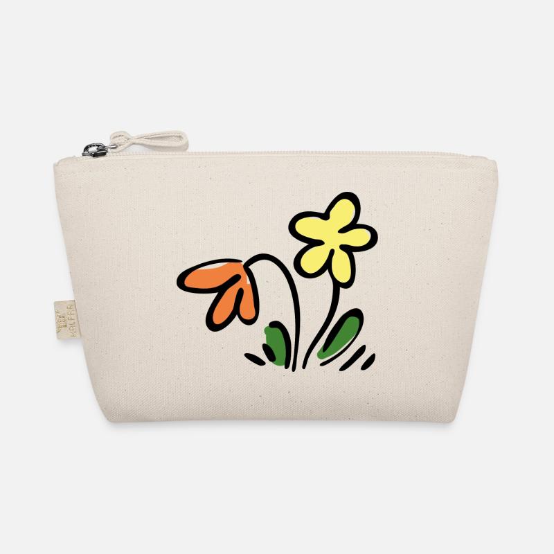 Blumen Bio-Täschchen