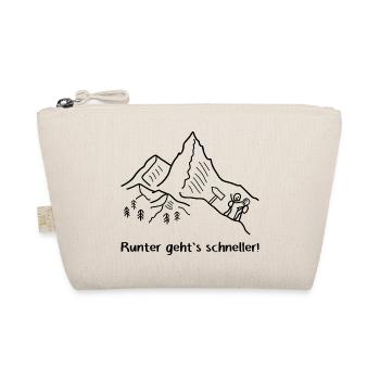 Funny Hiking - Funny Hikers - Organic Pouch - nature - Front