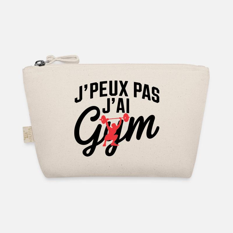 I can't I have gym Organic Pouch