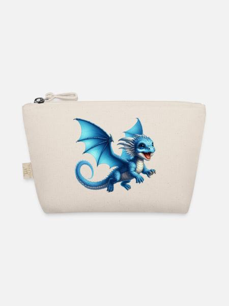 Drache - Bio-Täschchen - Natur