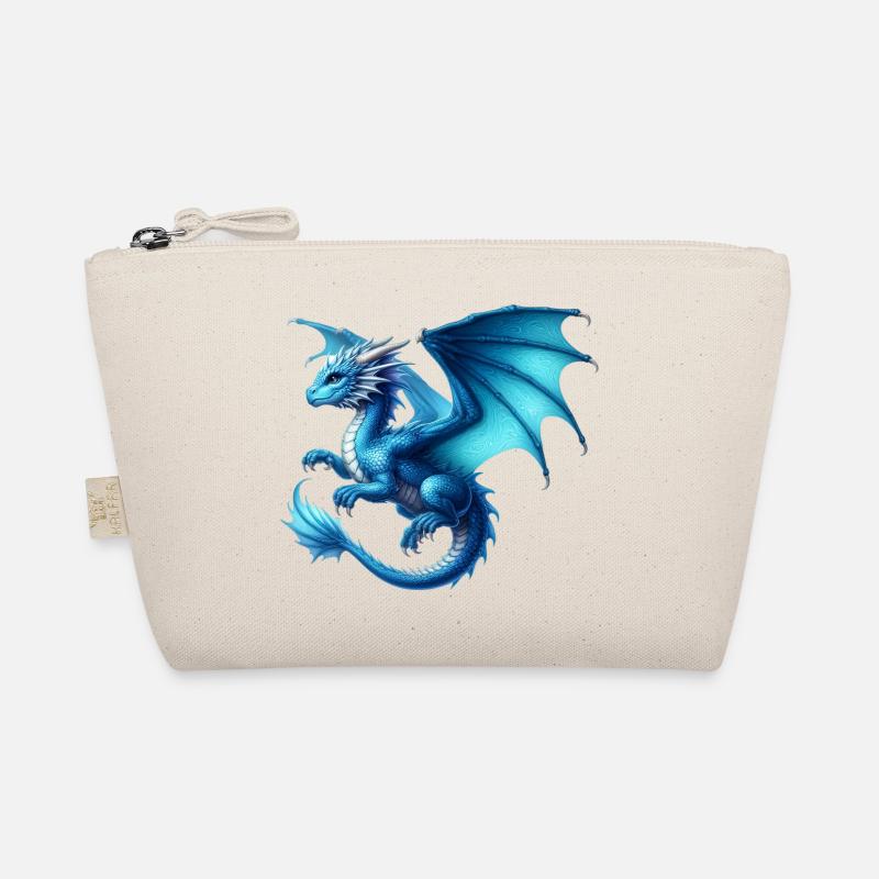 Drache - Bio-Täschchen - Natur