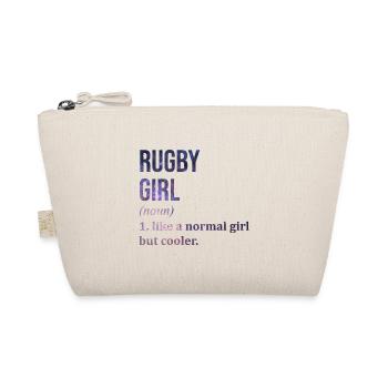 Rugby Rugby Rugby - Organic Pouch - nature - Front