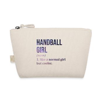 Handball Handball Handball - Bio-Täschchen - Natur - Vorne