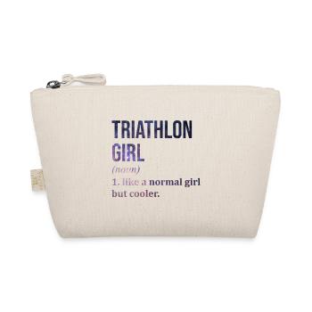 Triathlon-Triathlon-Triathlon - Bio-Täschchen - Natur - Vorne
