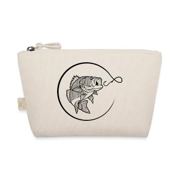 Pêcheur disant pêche pêcheur idée cadeau - Trousse biologique - nature - Devant