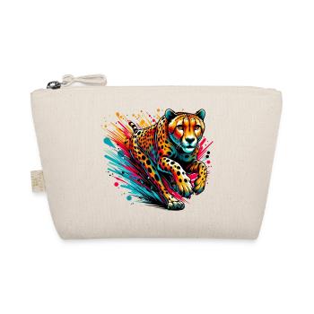 Cheetah - Organic Pouch - nature - Front