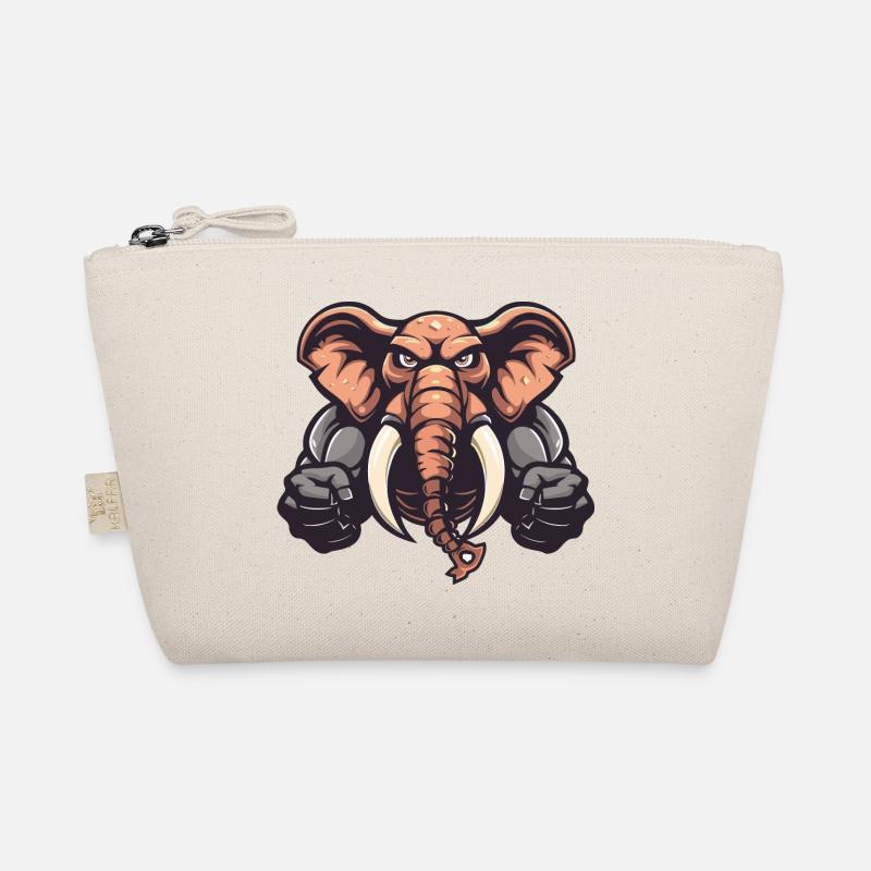 Elefant Tier Comic Bio-Täschchen