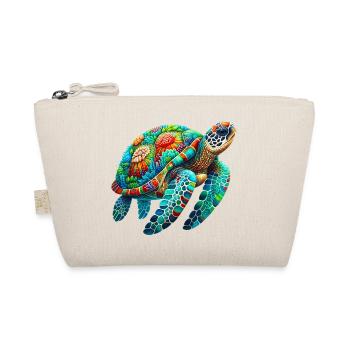 Schildkröte - Bio-Täschchen - Natur - Vorne