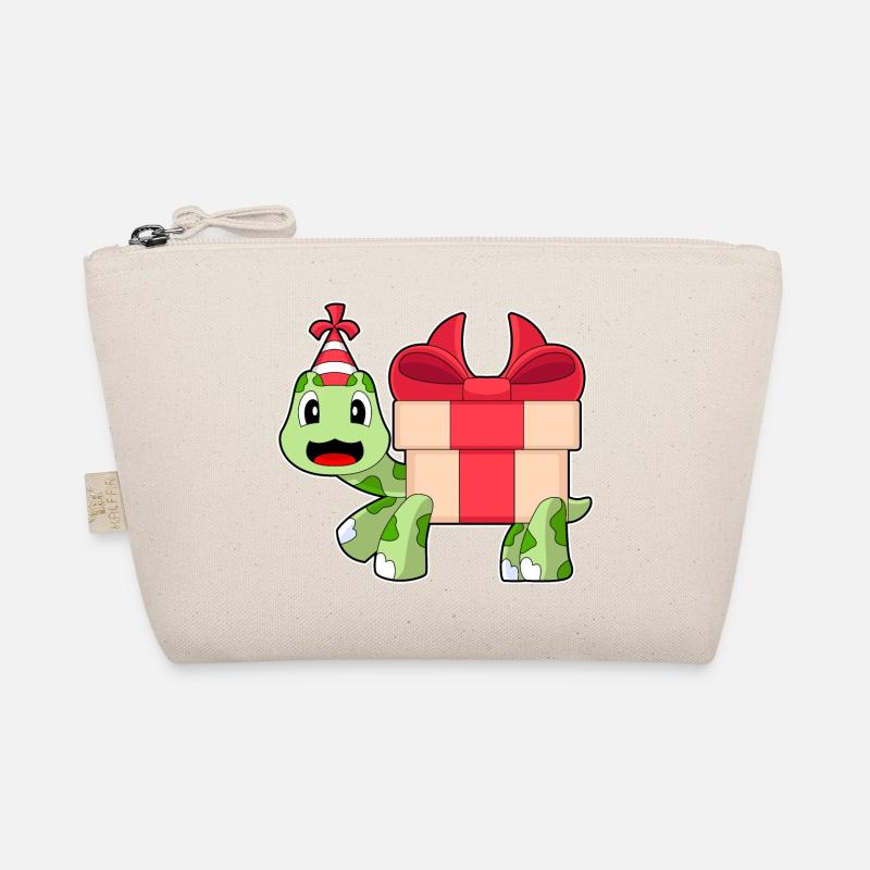 Turtle Birthday Package Organic Pouch