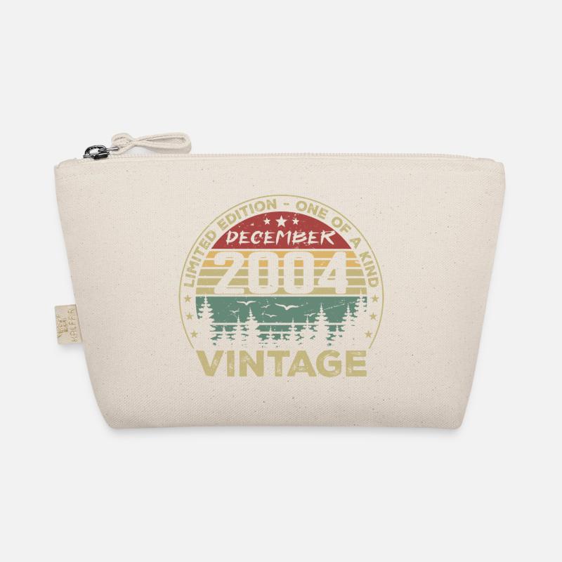 Dezember 2004 Retro Vintage Geburtstagsgeschenk Bio-Täschchen