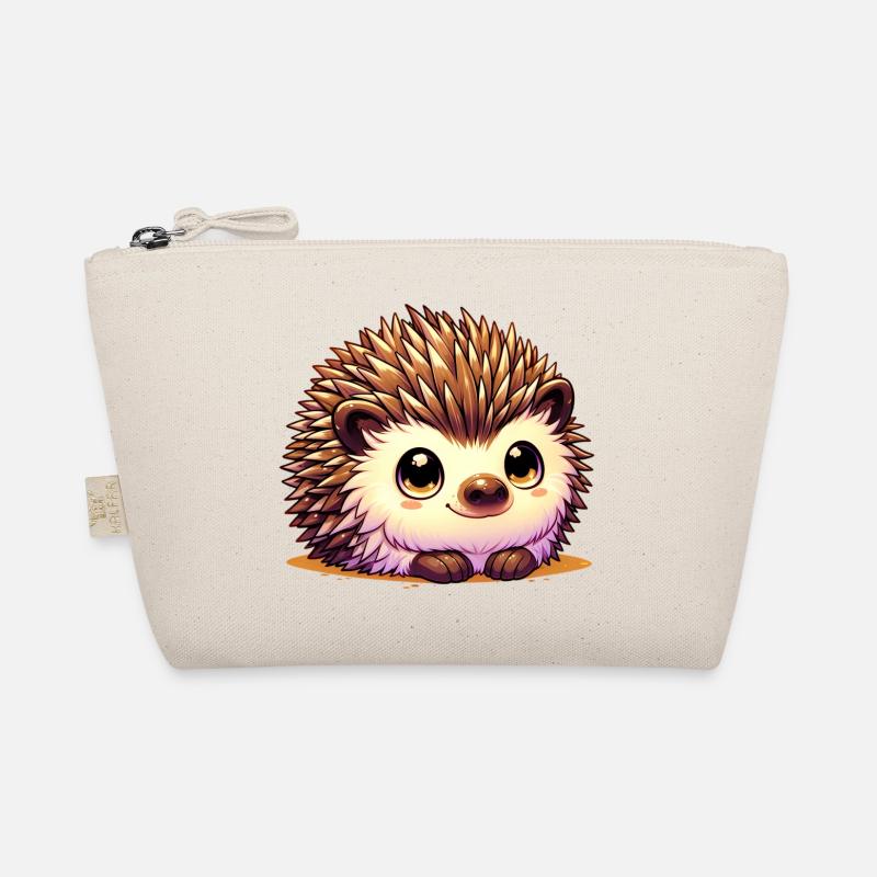 Igel - Bio-Täschchen - Natur