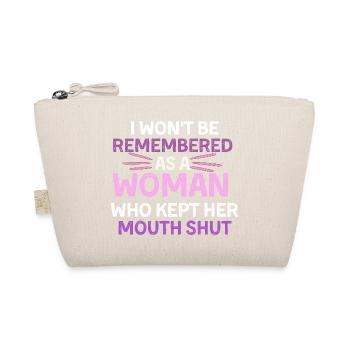 I Woke Up Like This Married Shirt, Just Married Ho - Bio-Täschchen - Natur - Vorne