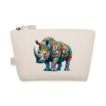 Rhinoceros - Organic Pouch - nature - Front