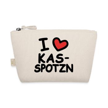 I Love Kasspotzn - Bio-Täschchen - Natur - Vorne