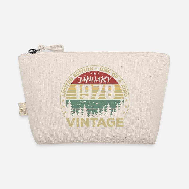 Vintage Janvier 1978 Anniversaire Janvier 1978 Trousse biologique