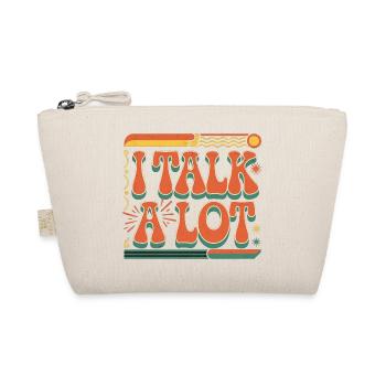 I Talk A Lot 10 - Bio-Täschchen - Natur - Vorne
