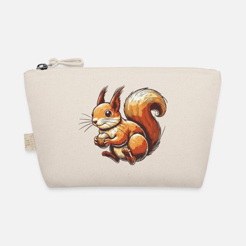 Eichhörnchen - Bio-Täschchen - Natur