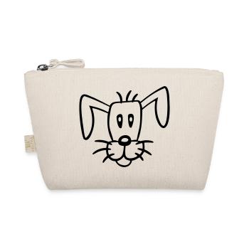 Visage de chien Petit chiot heureux Animal de compagnie - Trousse biologique - nature - Devant