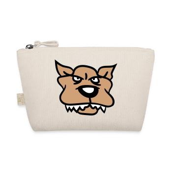 Dog, Monster, Evil, , Wolf, Sharp Teeth - Organic Pouch - nature - Front