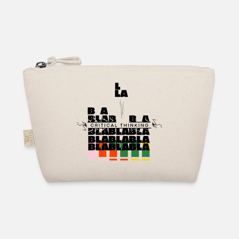 Critical Thinking | bla bla bla no more Organic Pouch