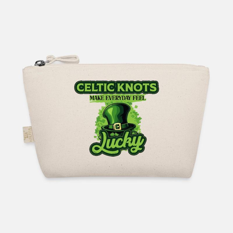 Les nœuds celtiques font que chaque jour se sent chanceux Saint-Patrick Trousse biologique