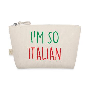 JE SUIS TELLEMENT ITALIEN Italie Italien - Trousse biologique - nature - Devant