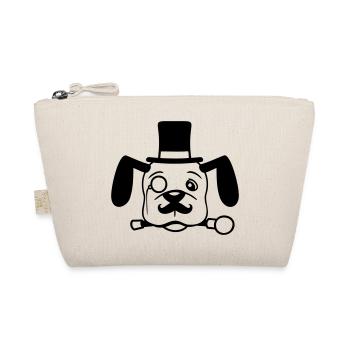 Chien M. Sir Cylindre Chapeau Monocle Lunettes Empire - Trousse biologique - nature - Devant