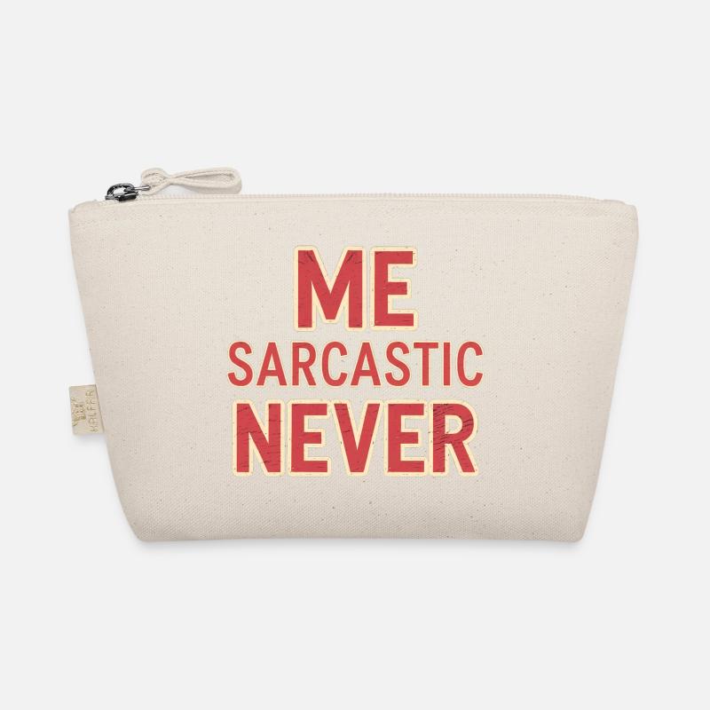 Me Sarcastic Never 16 Bio-Täschchen