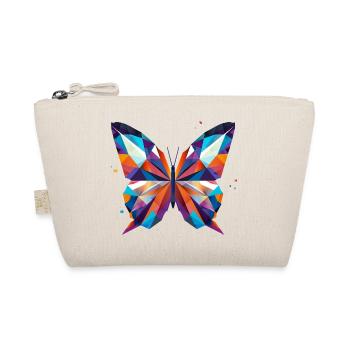 Colorful butterfly in vivid colors - Organic Pouch - nature - Front