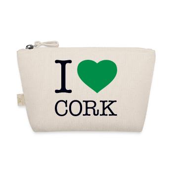 I LOVE CORK - Bio-Täschchen - Natur - Vorne